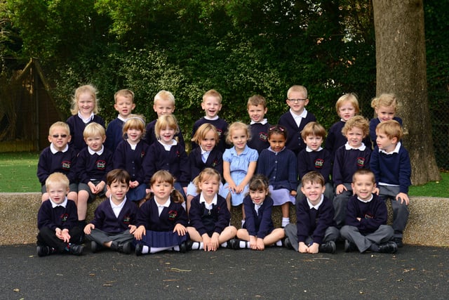 Reception class at Elm Grove First School in Worthing in autumn 2014