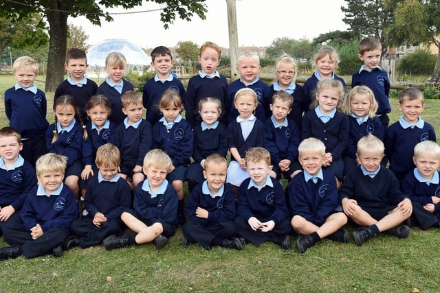 Reception class a East Preston Infant School in autumn 2014