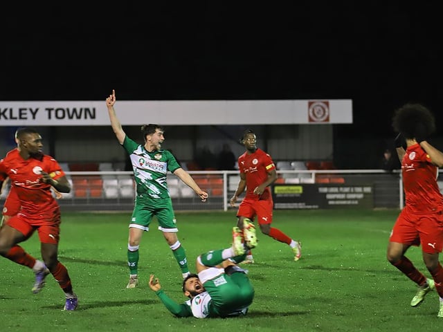 Callum Powell had late claims for a penalty waved away