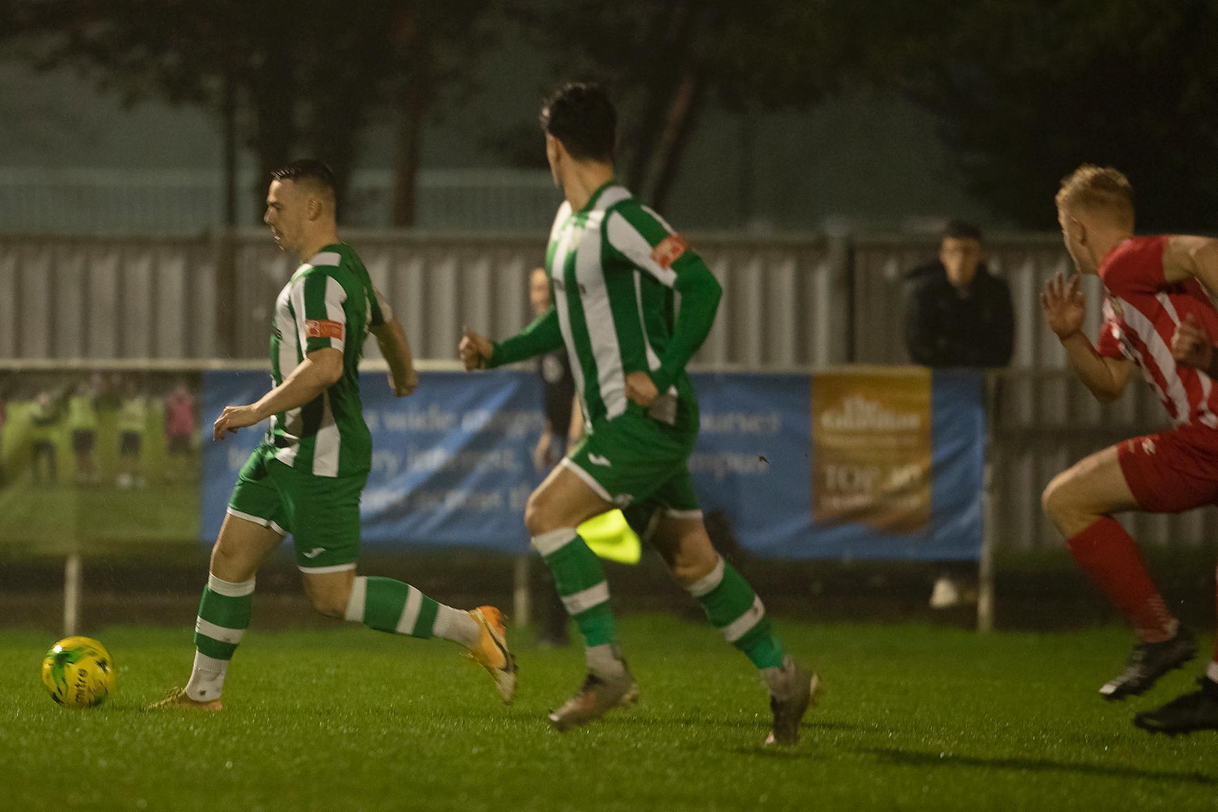 Action from Chichester City's 5-2 RUR Cup win over Steyning Town at Oaklands Park / Pictures: Chris Hatton