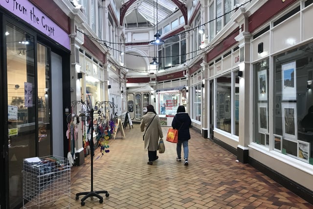 Queens Arcade was sold at auction for £461,000 last year.