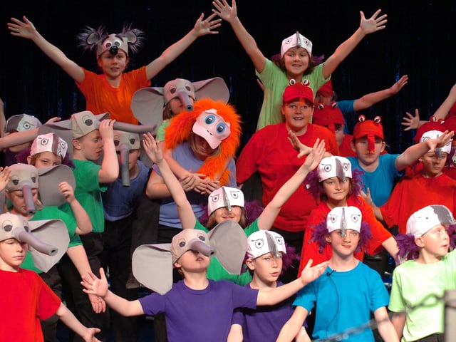 The Peterborough Gang Shoe dress rehearsal at the Key Theatre in 2008.