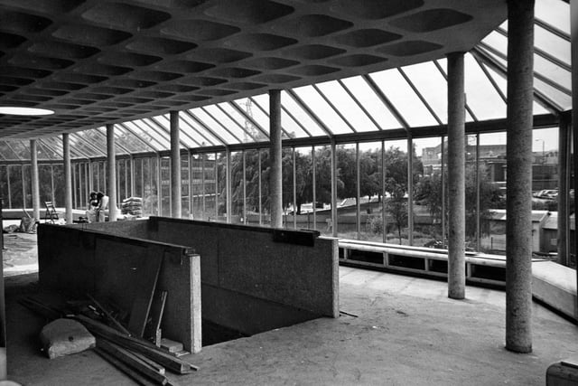 The Key Theatre under construction in 1973.