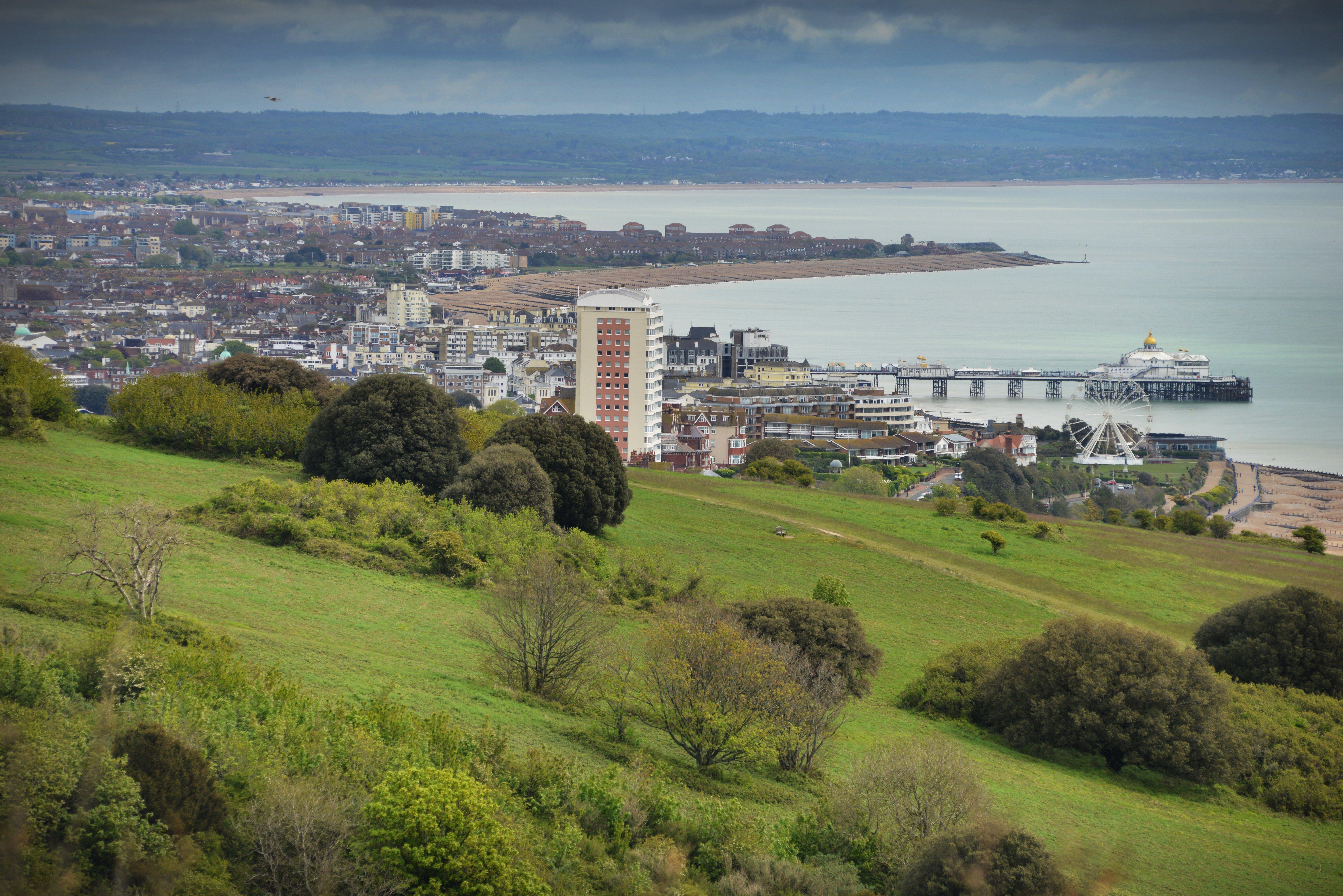 The  view over Eastbourne seafront SUS-210519-151342001