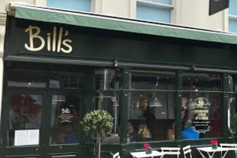 Bill's Restaurant, 153 Terminus Road Eastbourne East Sussex, BN21 3NU SUS-220113-092216001