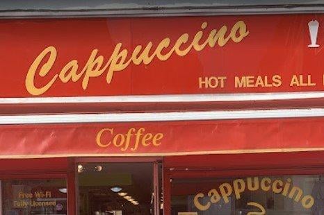 Cappuccino Coffee Lounge, 15 Langney Road Eastbourne East Sussex, BN21 3QA SUS-220113-092256001