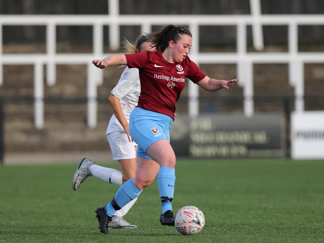 Pictures showing Hastings United Women's season so far - which has seen them go unbeaten in the London and South East League and make good progress in the cups / Photos: Scott White