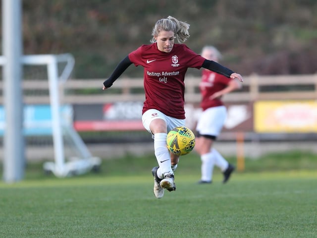 Pictures showing Hastings United Women's season so far - which has seen them go unbeaten in the London and South East League and make good progress in the cups / Photos: Scott White