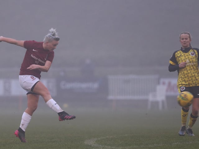Pictures showing Hastings United Women's season so far - which has seen them go unbeaten in the London and South East League and make good progress in the cups / Photos: Scott White