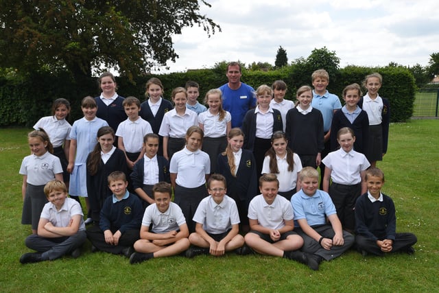 Y615 Year 6 leavers at Duke of Bedford primary school, Thorney EMN-150907-234256009