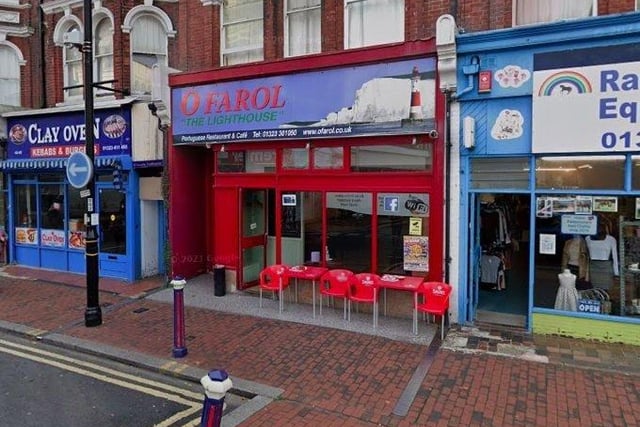 O Farol  in Seaside Road currently has a food hygiene rating of one. Its last inspection was on February 26, 2020. Picture from Google Street Maps SUS-220113-125634001
