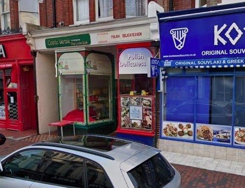 Polish Delicatessen in Seaside Road currently has a food hygiene rating of zero. Its last inspection was on October 7, 2021. Picture from Google Street Maps SUS-220113-125644001