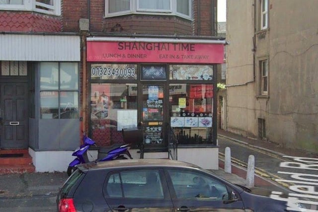 Shanghai Time in Seaside currently has a food hygiene rating of two. Its last inspection was on November 9, 2021. Picture from Google Street Maps SUS-220113-131112001
