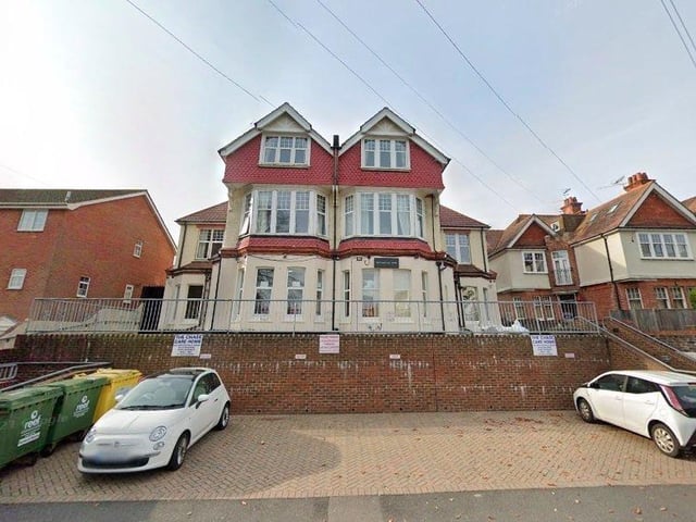 The Chase Rest Home in Southfields Road currently has a food hygiene rating of zero. Its last inspection was on September 23, 2021. Picture from Google Street Maps SUS-220113-132112001
