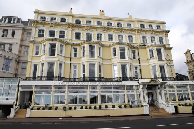 Mansion (Lions) Hotel in Grand Parade currently has a food hygiene rating of two. Its last inspection was on January 13, 2021. (Photo by Jon Rigby) SUS-211014-085723008