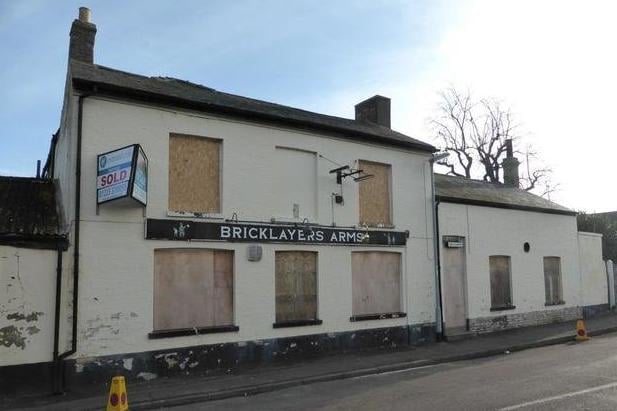 The Bricklayers Arms on Station Road closed in 2014.