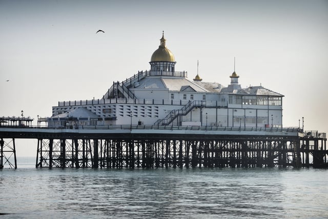 Eastbourne Pier: A walk along the seafront could be rewarded with a trip to the arcades. Eastbourne has a large amount on 2p machines, so going along the pier with kids is fairly affordable.