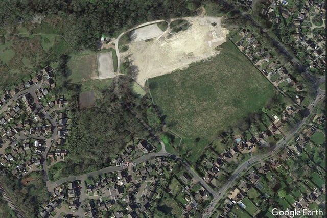 The site of The Grove School which then turned into St Leonards Academy Darwell Campus. Image supplied by Google Earth.

2015 SUS-220114-104928001