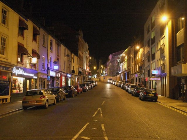 There were 48 offences reported in Bridge Street - 24 violent / sex offences; four public order offences; four anti-social offences; eight thefts; two public order offences and six other offences.