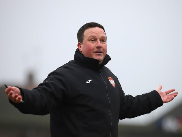 Paul Cox could afford a smile on a good day for his side