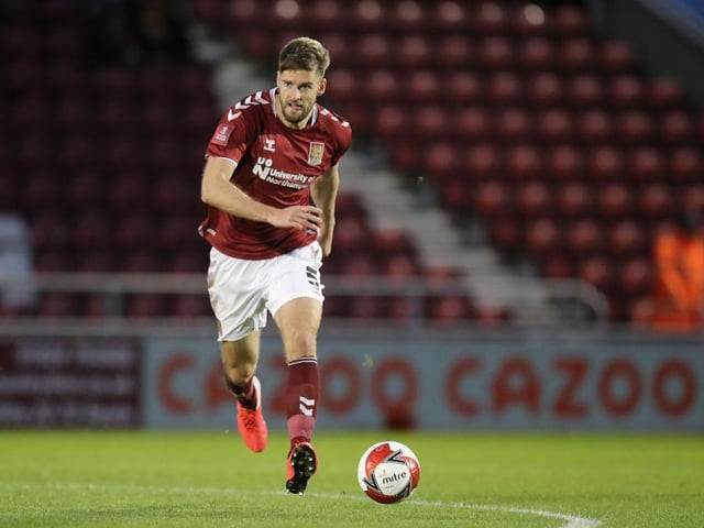 He got away with one loose clearance but that aside there were few alarm bells. Kept both Matt and Stevens on a tight leash and his positioning helped thwart several late counter-attacks as Cobblers threw men forward... 7