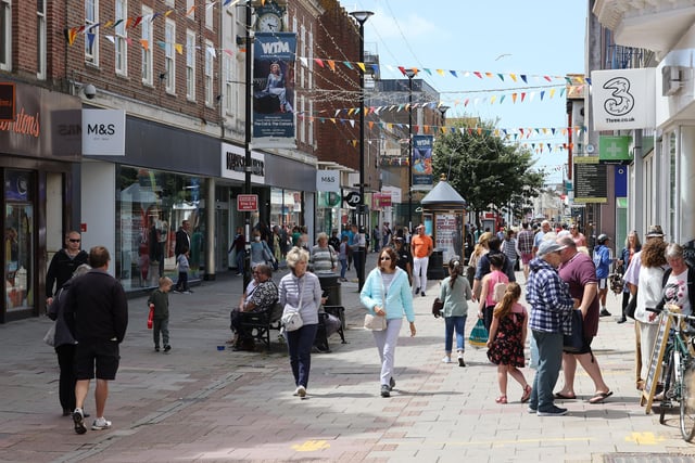 The town centre has a great mix of national chains and independents, with improvements coming