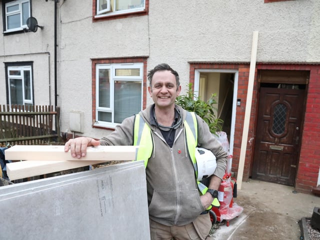 Andrew Stanley from Brigstock building firm Stansprop has volunteered to help