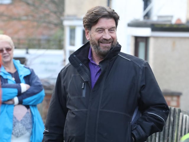 Nick Knowles thanked the volunteers for offering to help the family