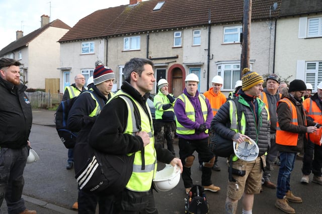 Colleagues of Shaun McAuley from the Royal Engineers have volunteered on the Big Build project