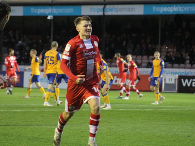 Probably his best game for the Red Devils and was voted Man of the Match by the supporters. A constant threat and won the penalty when tripped in the area.