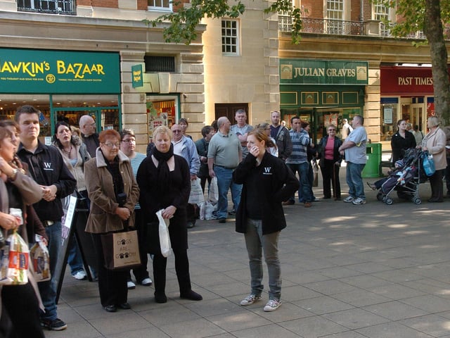 The queues outside Waterstones  the Jo Brand book signing