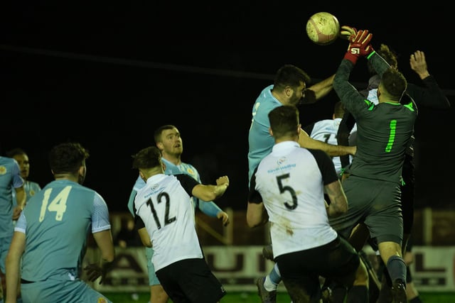 Pagham take on Eastbourne Town / Picture: Chris Hatton