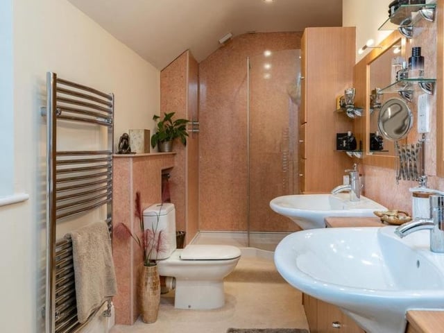 Bedroom one's en suite facilities.