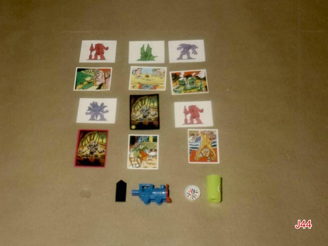Clothes, cards and toys belonging to Rikki which were recovered from a bin near to the spot where his body was found