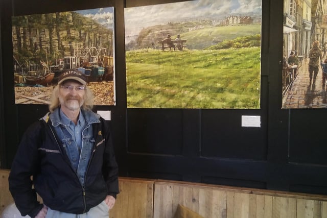 People can enjoy an exhibition of Hastings paintings by local artist  Mike Funnell at the family-friendly Crown pub in All Saints Street, Hastings Old Town. SUS-220121-120900001