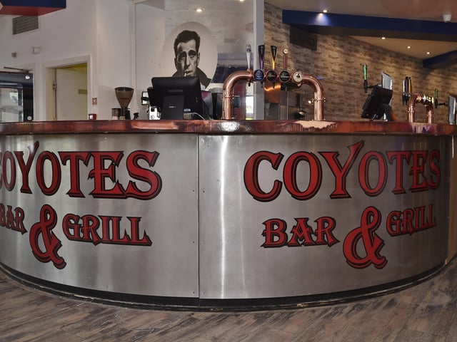Coyotes Bar and Grill at New Road, Peterboroug,, has advertised for  front of house staff