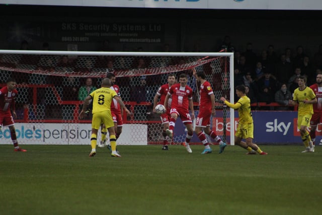 Crawley Town v Tranmere Rovers. Pictures by Cory Pickford SUS-220122-162131004