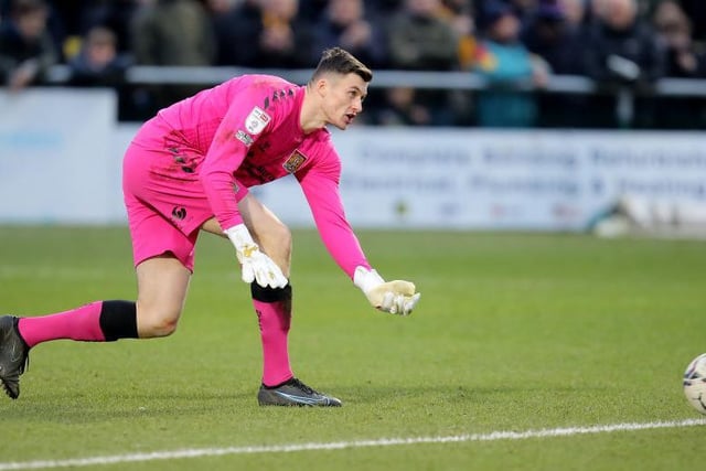 His two terrific saves from Smith and Randall, either side of half-time, ensured Cobblers kept their first clean sheet since November and 11th of the campaign in total. Commanding under the high ball throughout... 8 CHRON STAR MAN