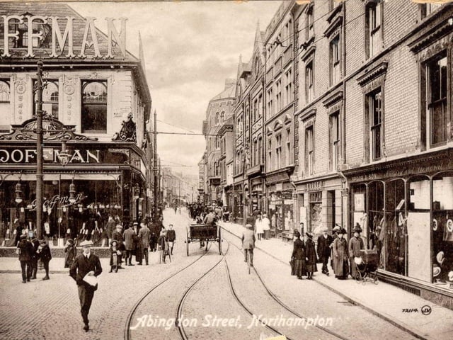 Picture distributed by Northampton Borough Council as part of heritage project in 2008