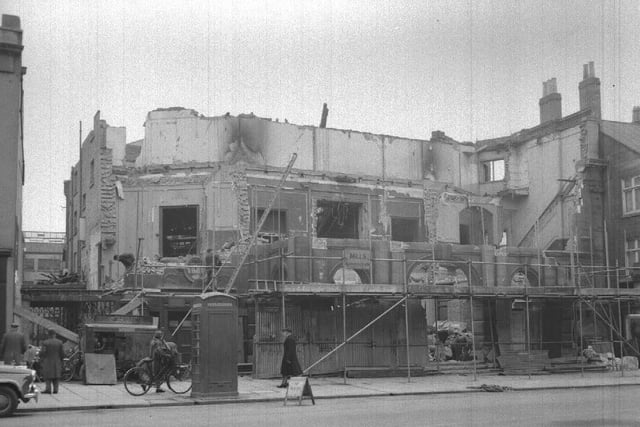 Demolition of the New Theatre, Abington Street, February 20, 1960