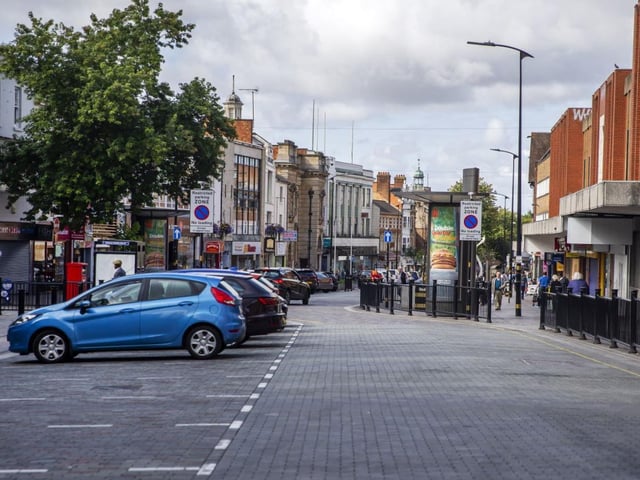 Abington Street in 2019
