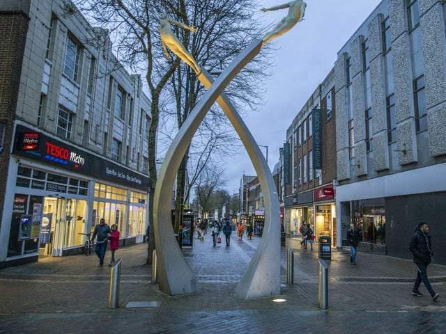 Abington Street in 2020