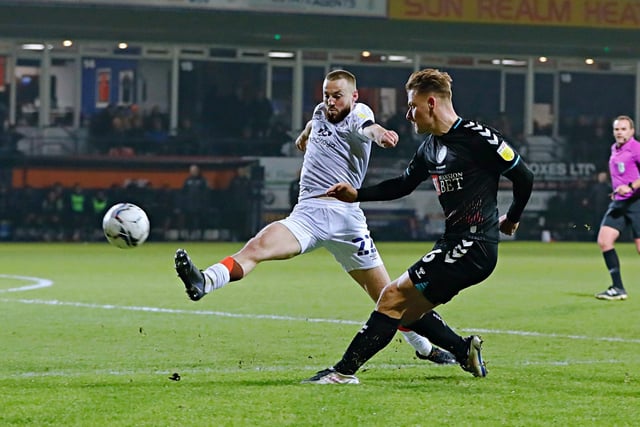 Gave Luton some much-needed energy and legs in the midfield as he hustled his way around the pitch to win the ball back from the Robins and ensured Town were far more comfortable in the closing stages then they might have been.