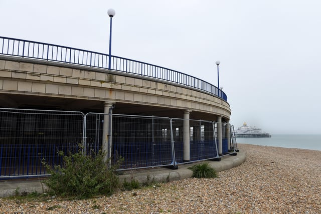 Eastbourne Bandstand (Pic by Jon Rigby on 25-1-22)