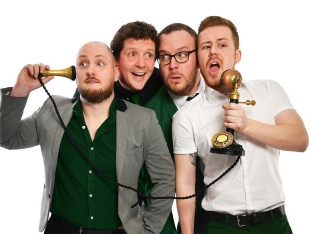 Funhouse Comedy, The Walnut Tree Inn, Blisworth, January 27.
Topping the bill is Mark Nelson, who won Scottish Comedian of the Year Award 2006 scarcely a year after his first ever gig. His mix of dark humour, acerbic observations and excellent one-liners led him to become an acclaimed, award-winning stand-up. Opening the night will be The Noise Next Door (pictured), who have appeared on BBC One, BBC Three, ITV1, BBC Radio 1 and BBC Radio 4, and have performed alongside the likes of Michael McIntyre, Al Murray and Harry Hill. Expect perfectly choreographed routines, ludicrous characters, witty one-liners, epic stories and musical mayhem. Completing the line-up is the fast paced Trevor Bickles. Visit funhouse comedy.co.uk to book.