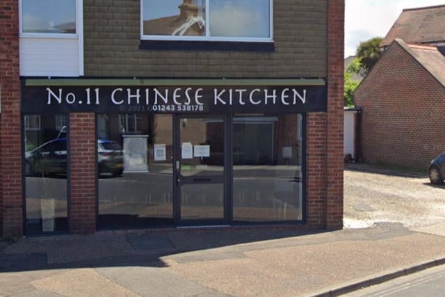 No.11 Chinese Kitchen, 11 Adelaide Road, Chichester PO19 7NB England+44 1243 538178

(Credit Google Images)