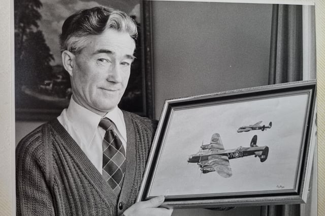 Reg was a keen artist and enjoyed painting scenes of aircraft and local views