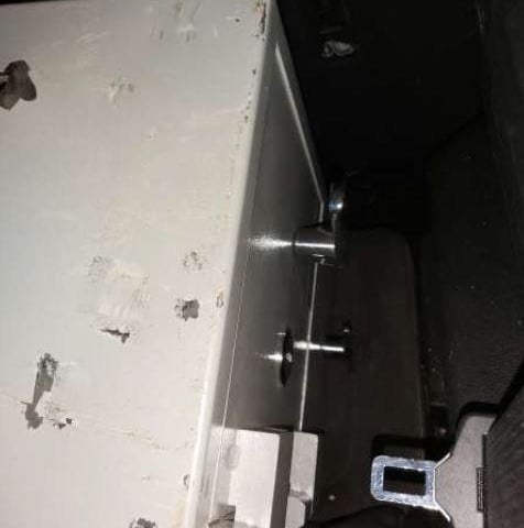 The safe in the car