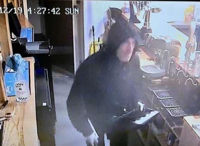Ryan Doorland caught on CCTV