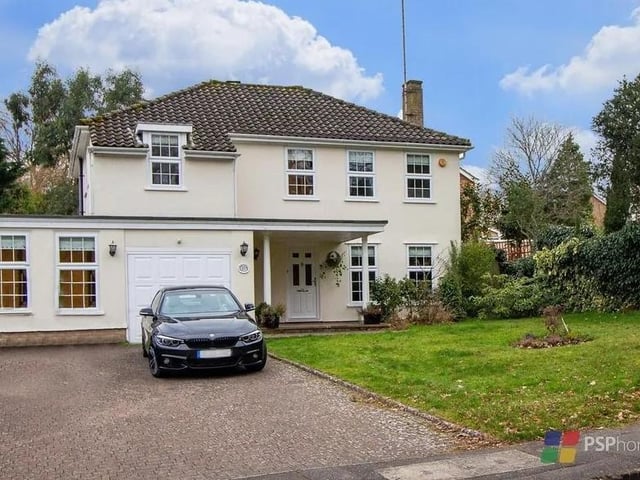 The attractive 'Regency style' detached house was built in the early 1960s. Picture: PSP Homes.
